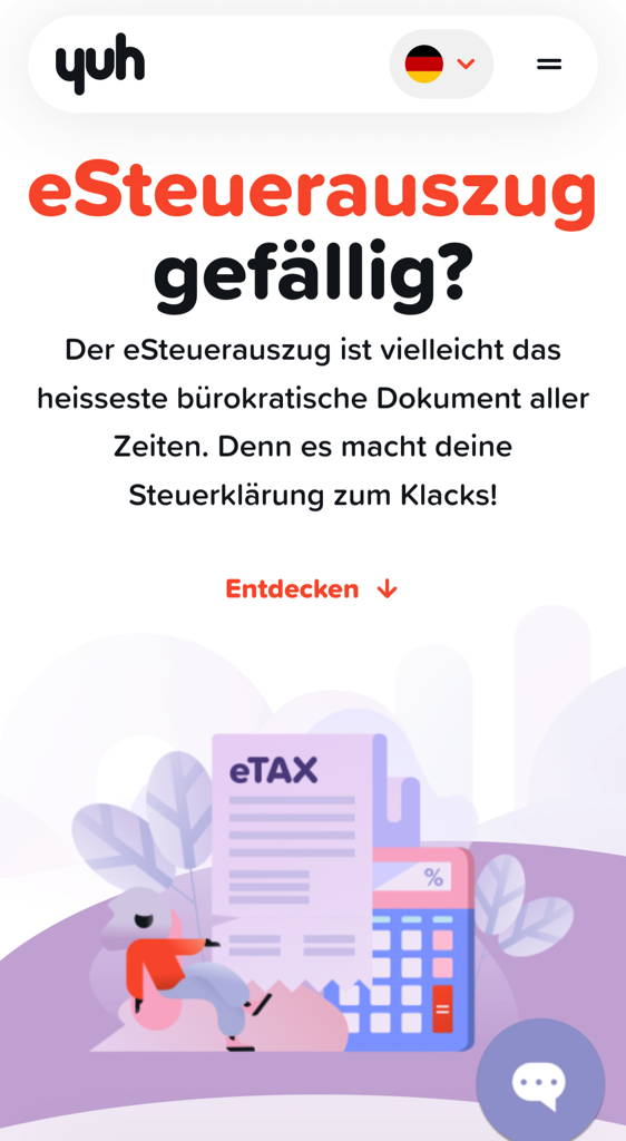 eSteuerauszug für Yuh und Neon, jetzt in der App erhältlich