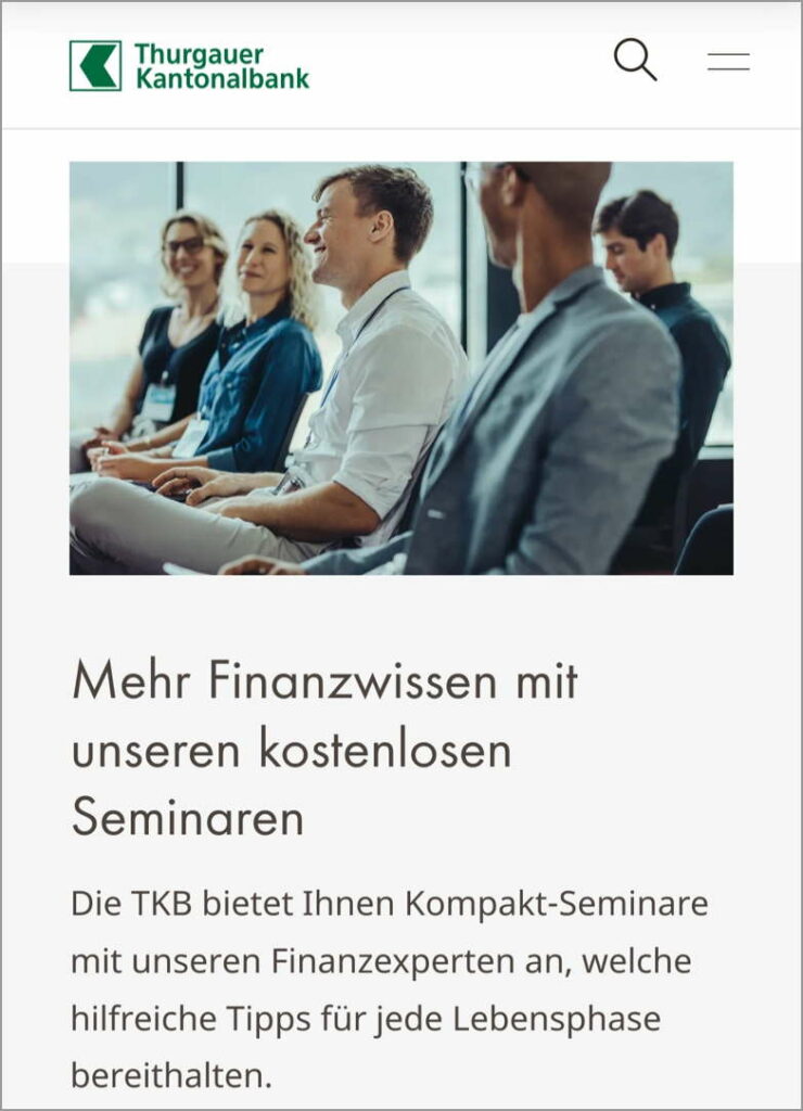 online finanzkurse frauen geht auch kostenlos am beispiel der thurgauer kantonalbank (TKB)